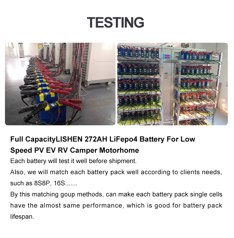 UK Stock Fast Delivery 3.2V Lishen 272Ah 280Ah Lifepo4 Battery Cells Deep Cycles For Home Energy Storage